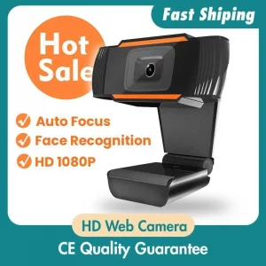 Webcam 1080P HD Web Camera with Microphone