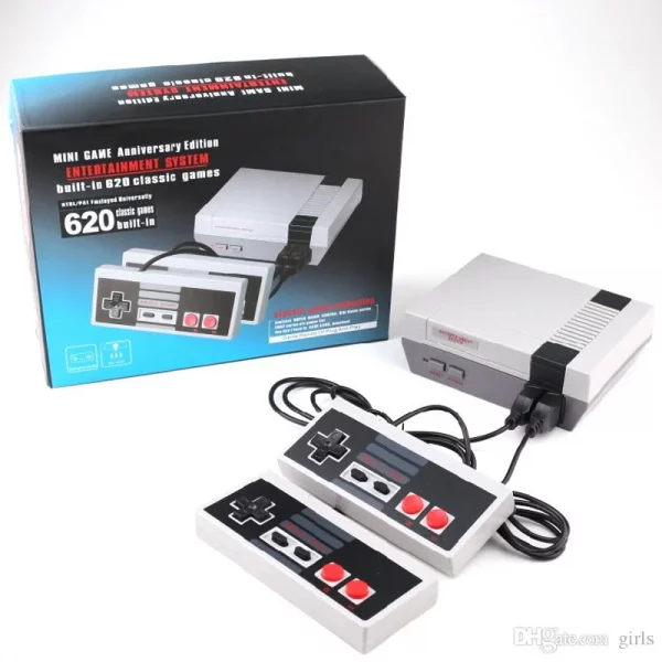 Retro Vintage Mini . Preloaded 620 Classic Games