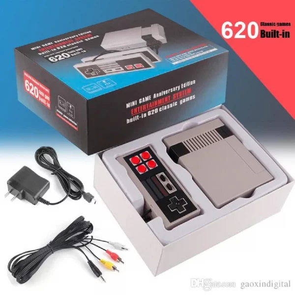 Retro Vintage Mini . Preloaded 620 Classic Games - Image 2