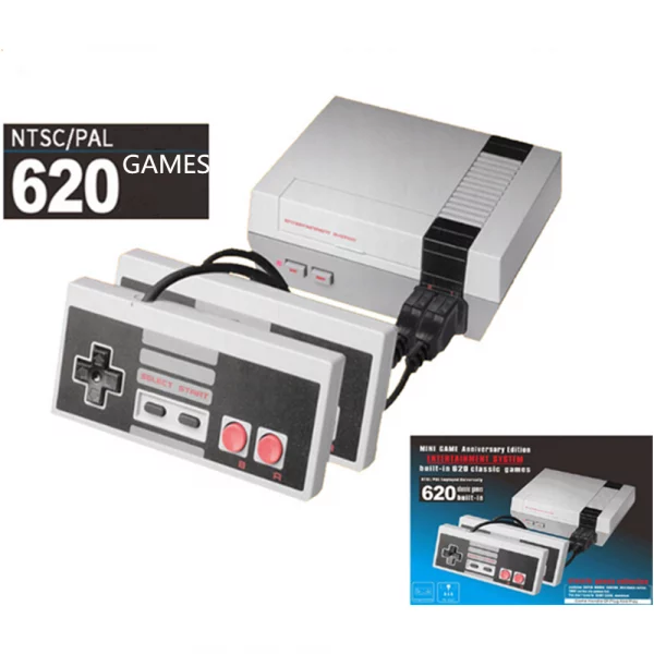 Retro Vintage Mini . Preloaded 620 Classic Games - Image 6