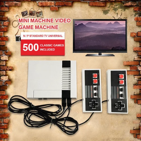 Retro Vintage Mini . Preloaded 620 Classic Games - Image 7