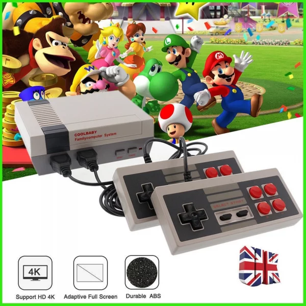 Retro Vintage Mini . Preloaded 620 Classic Games - Image 8